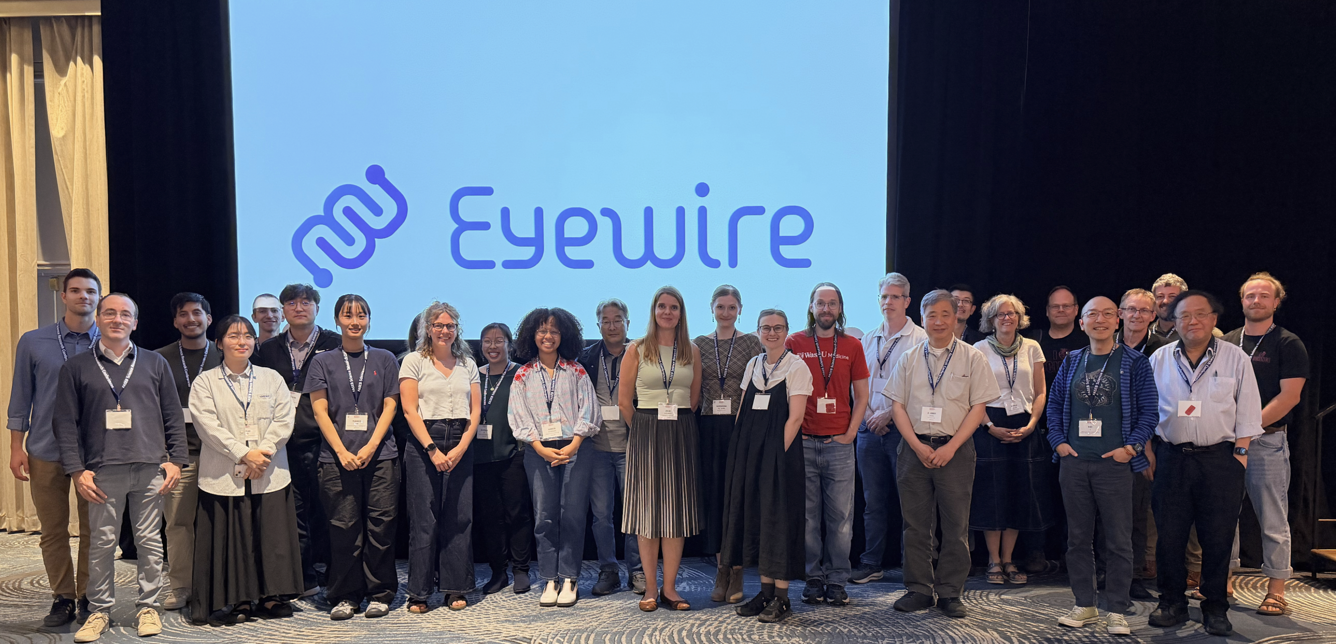 Eyewire2 team and collaborators at the FASEB 2026 meeting